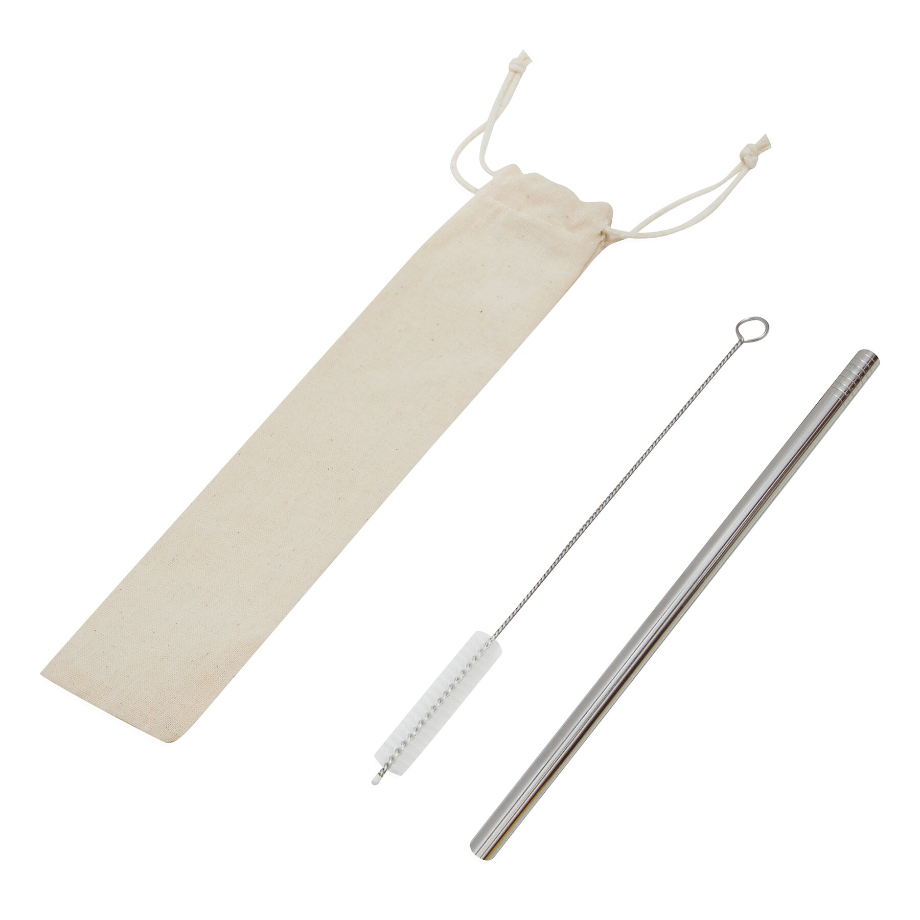 DRINK ELEGANT - Słomka do picia ze stali...