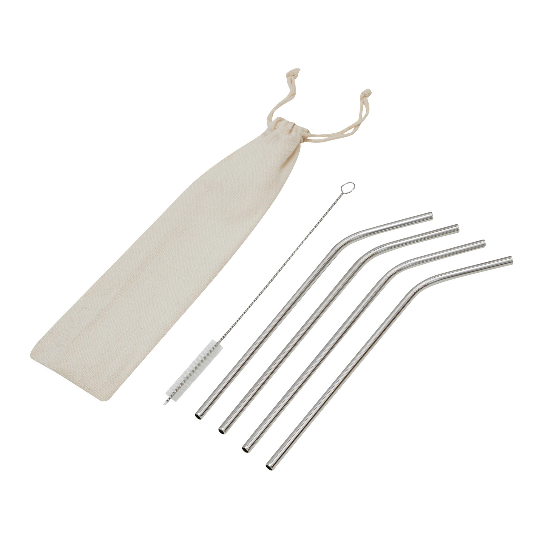 DRINK HAPPY - Zestaw słomek ze stali nie...