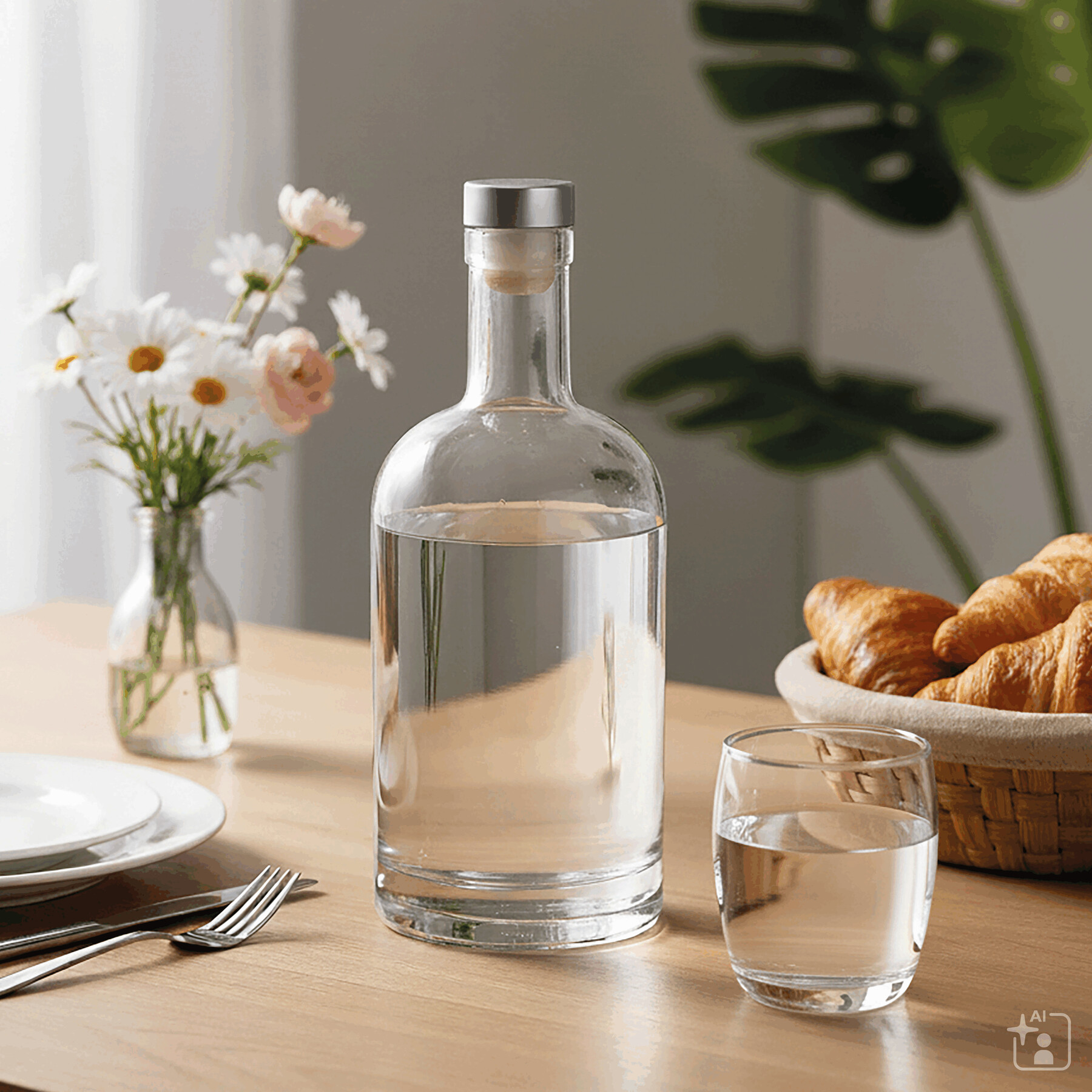Vue 9 de PEARLY - Gourde en verre