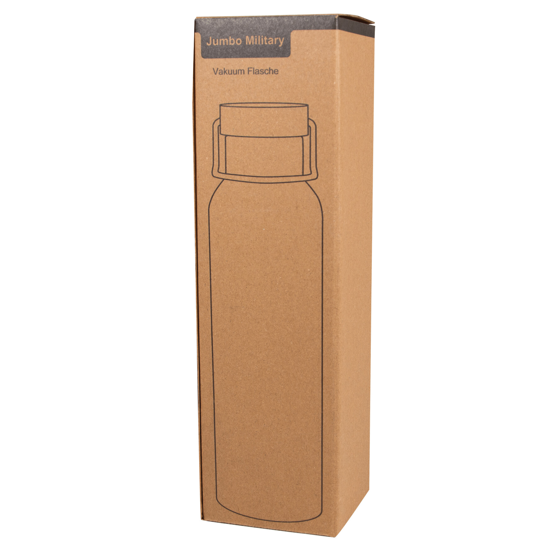 JUMBO MILITARY - Próżniowa butelka do pi...