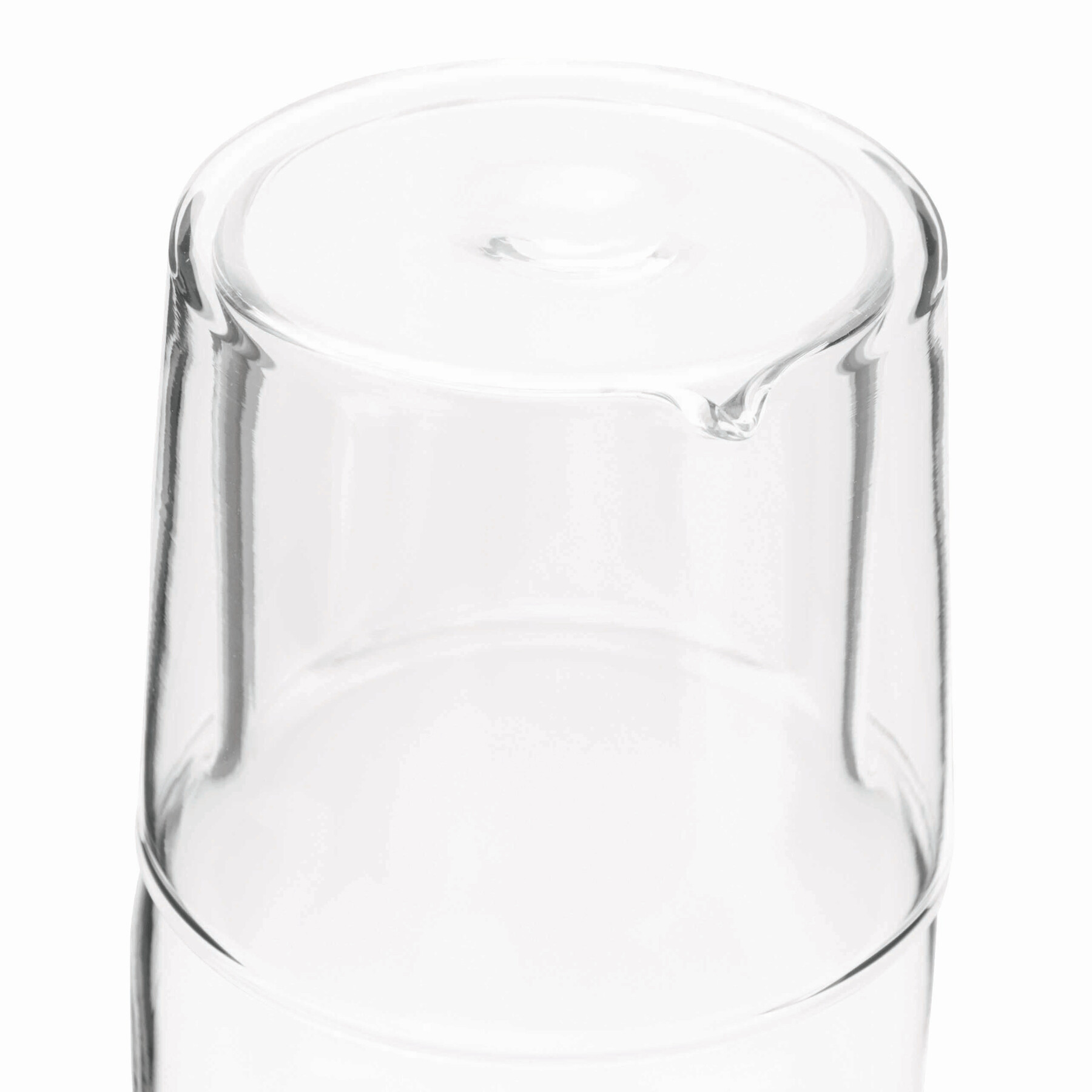 Vue 4 de CALMY - Carafe en verre avec verre