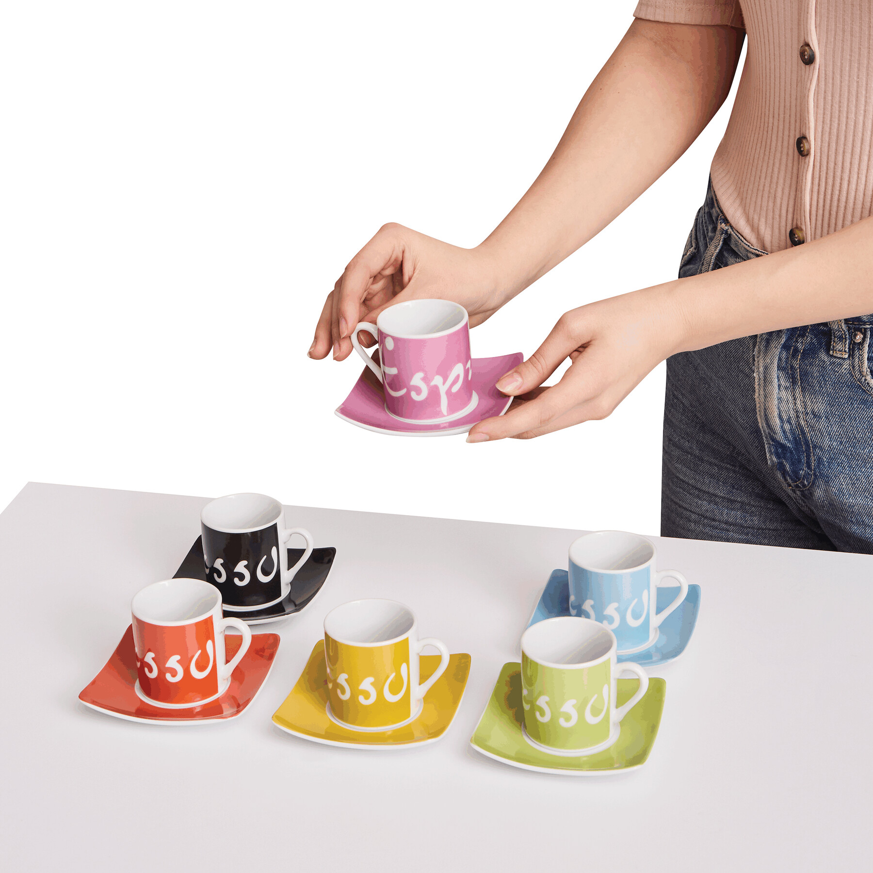 Vue 6 de LA DOLCE VITA - Set de tasses expresso
