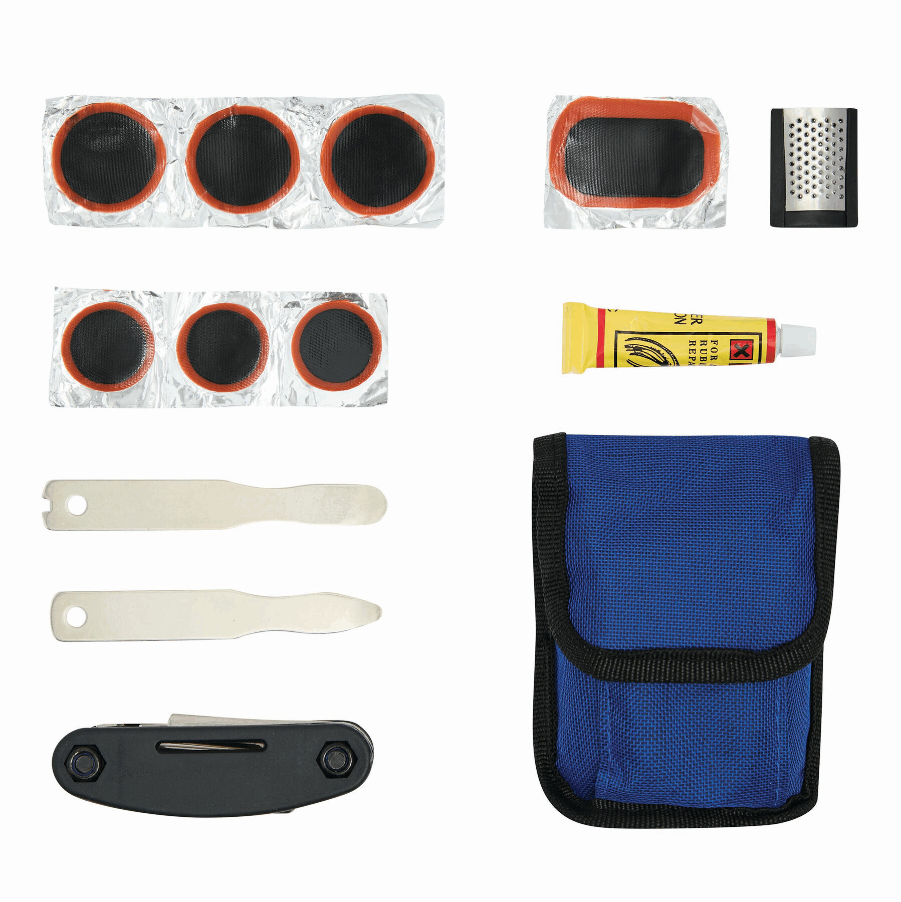 Vue 2 de ON TOUR - Kit de réparation pour vélo