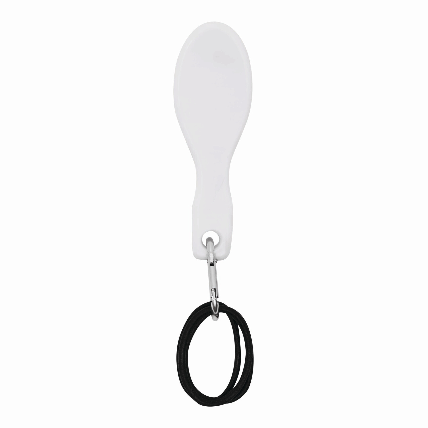 Vue 3 de COIFFEUR - Brosse de voyage avec élastiques à cheveux