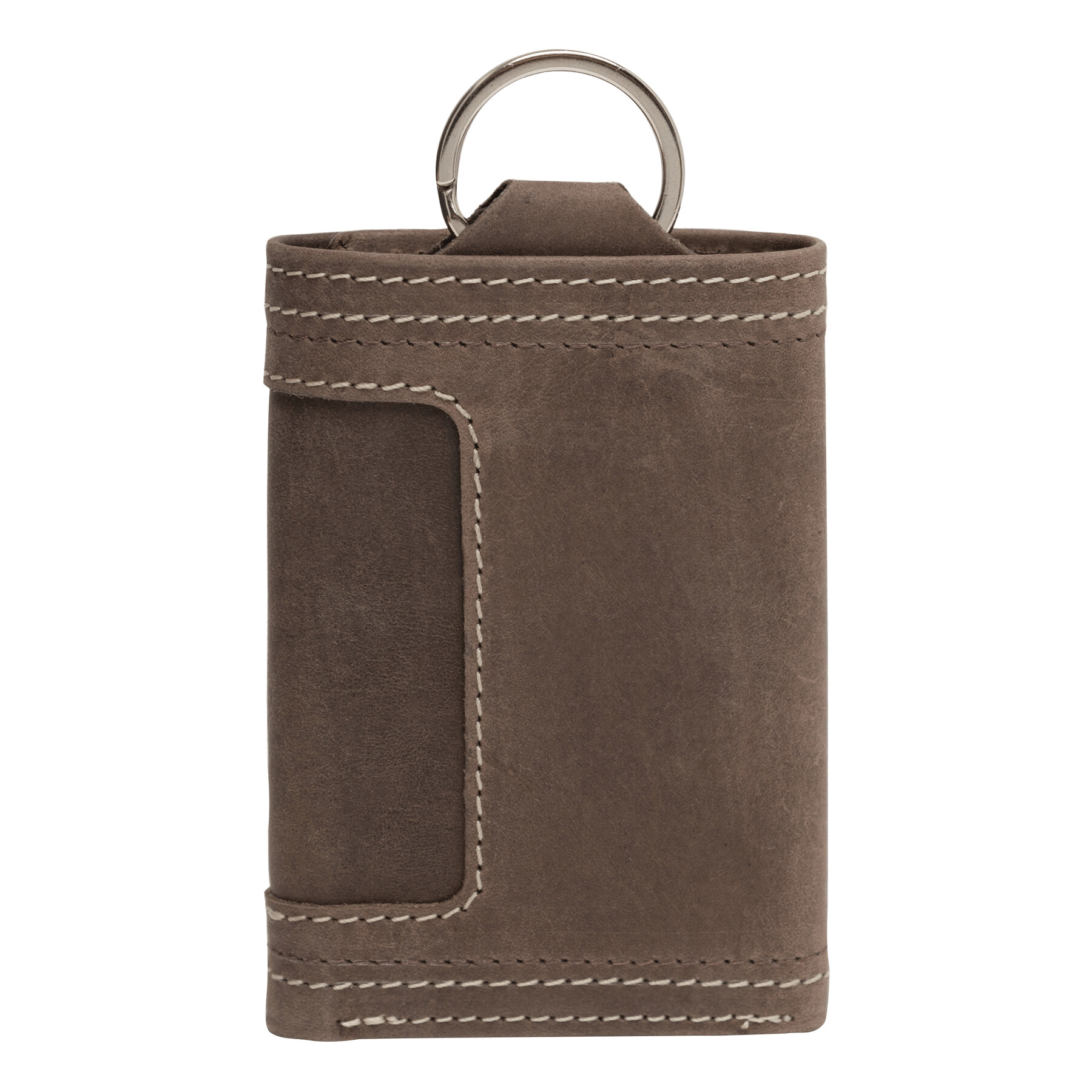 Vue 4 de WILD STYLE - Etui porte-clé en cuir véritable