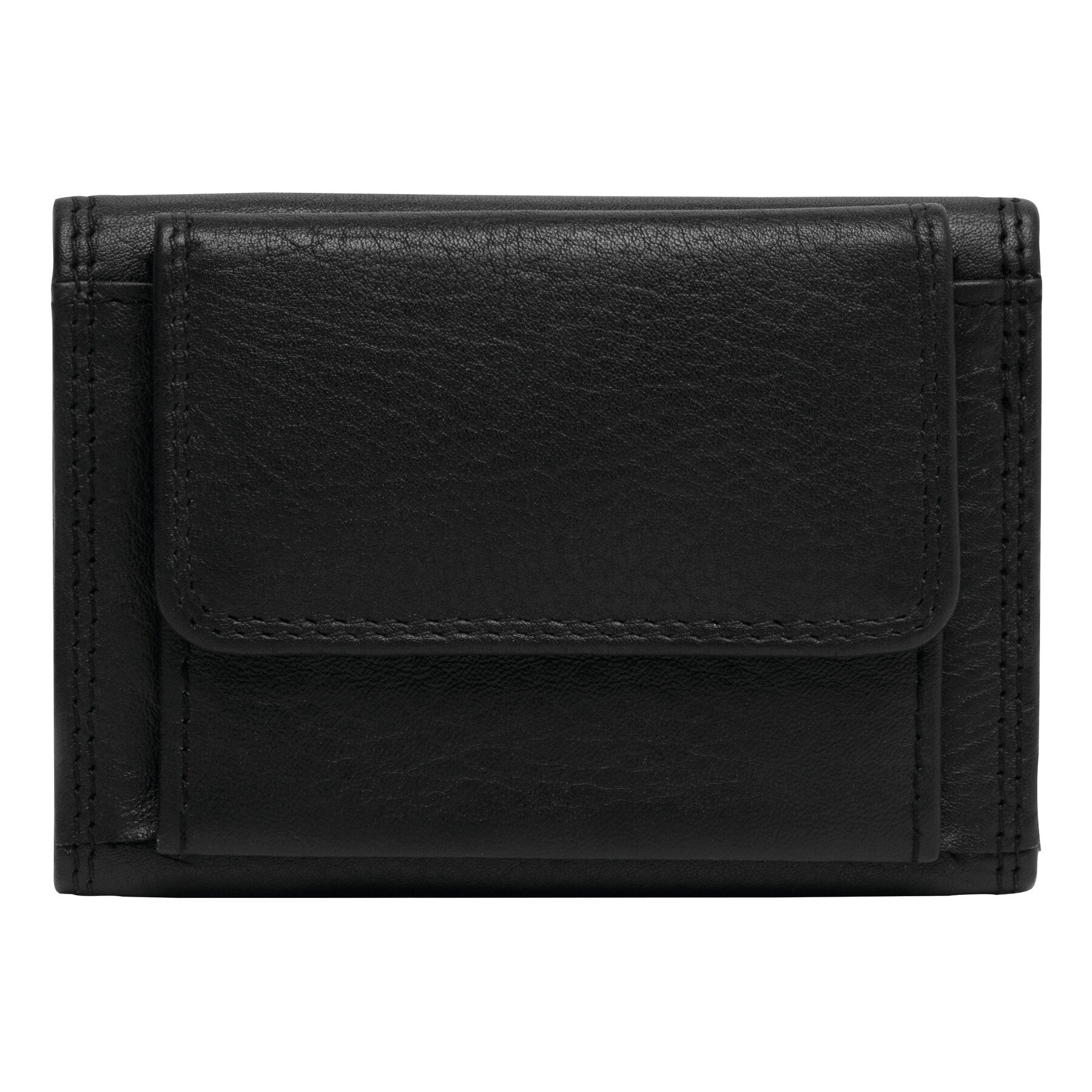 Vue 3 de CLUB - Portefeuille en cuir véritable