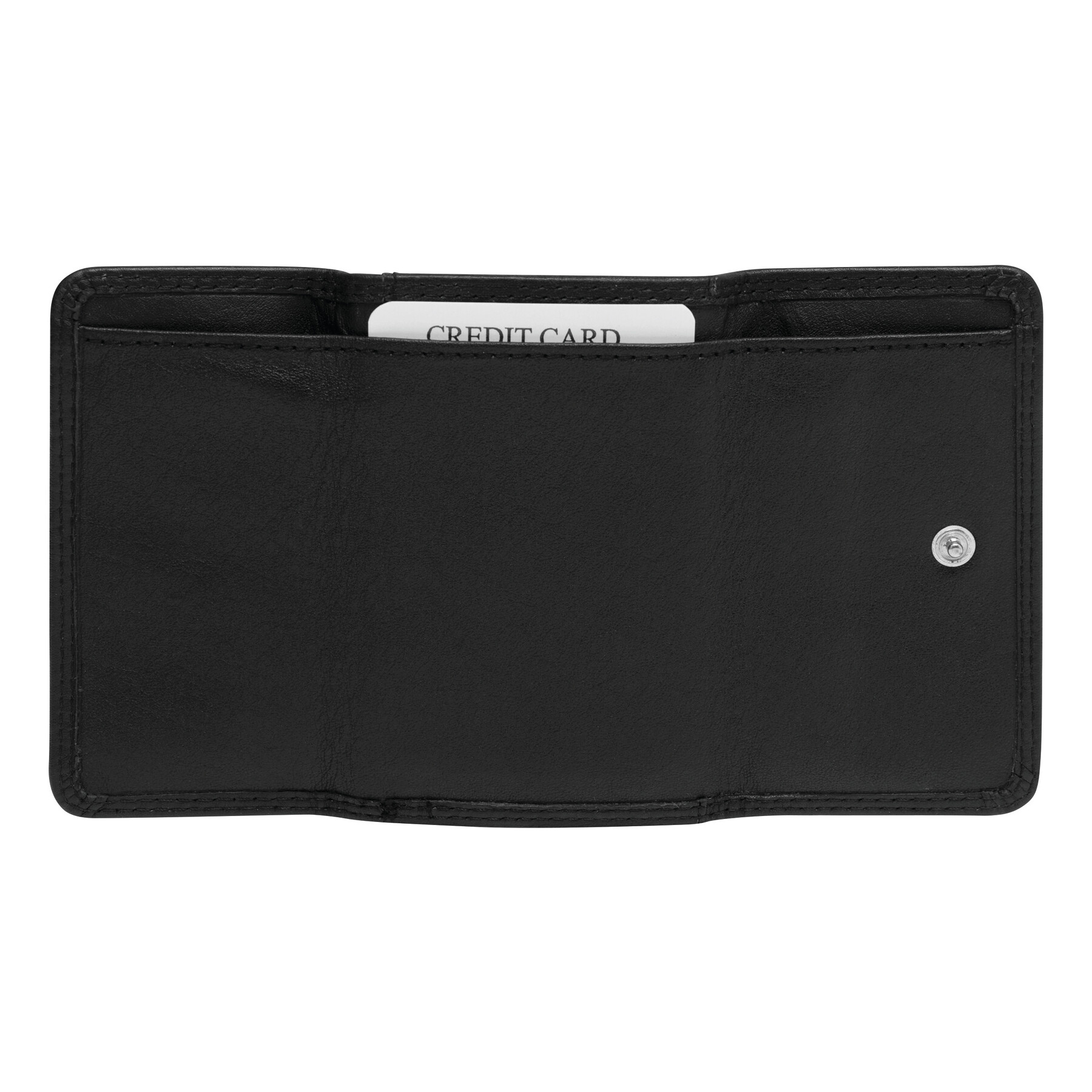 Vue 4 de CLUB - Portefeuille en cuir véritable
