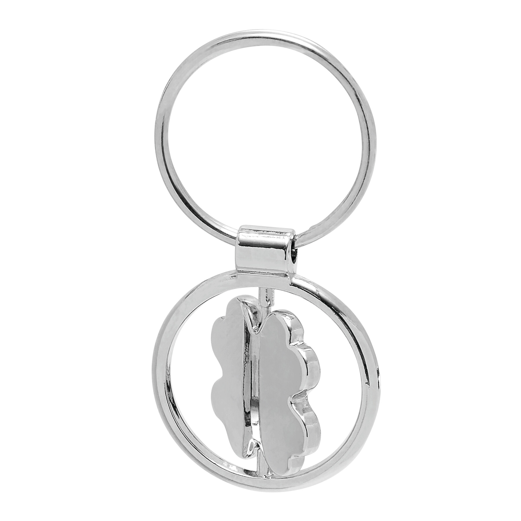 SPINNING CLOVER LEAF - Brelok