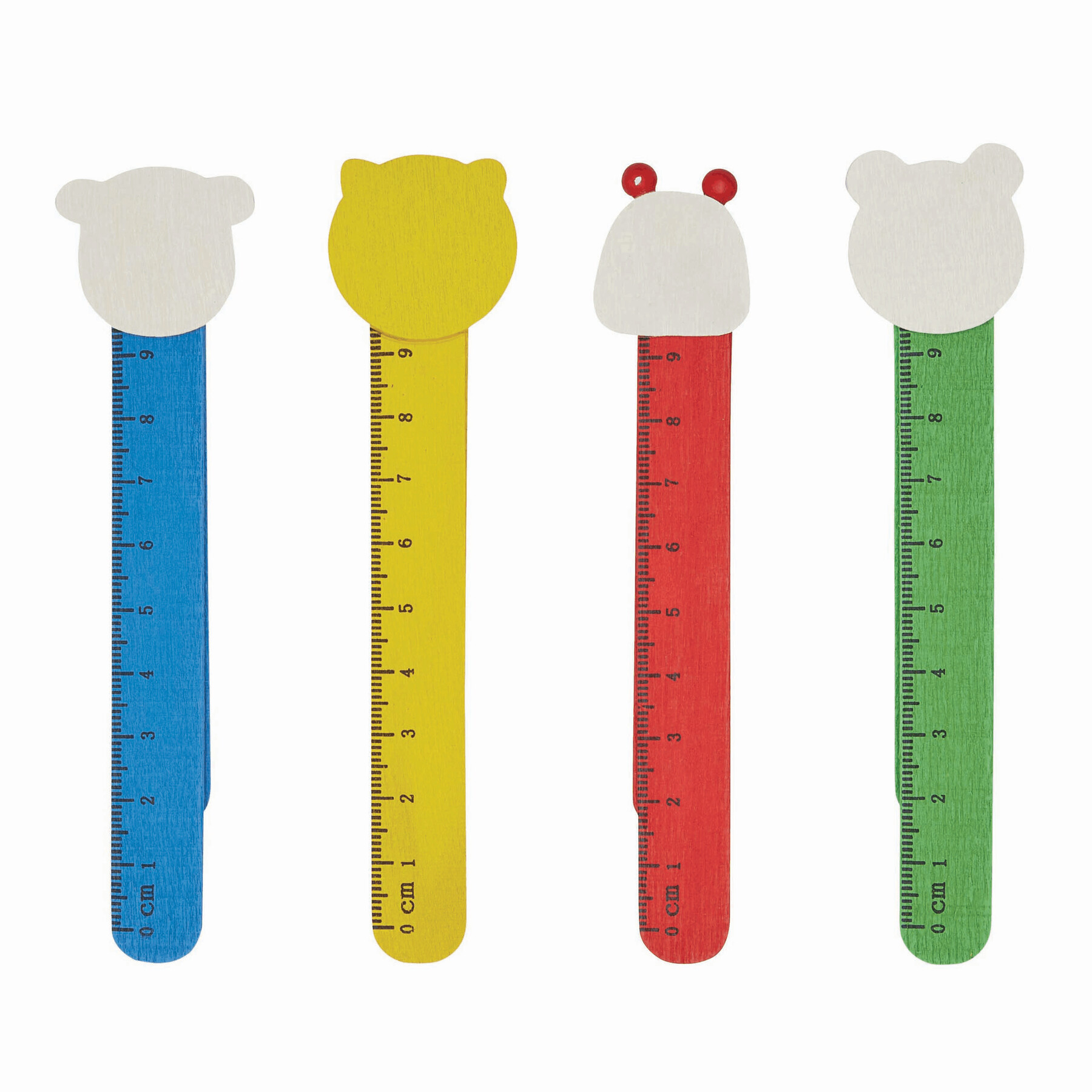 Vue 2 de FUNNY ANIMALS - Marque-pages en bois