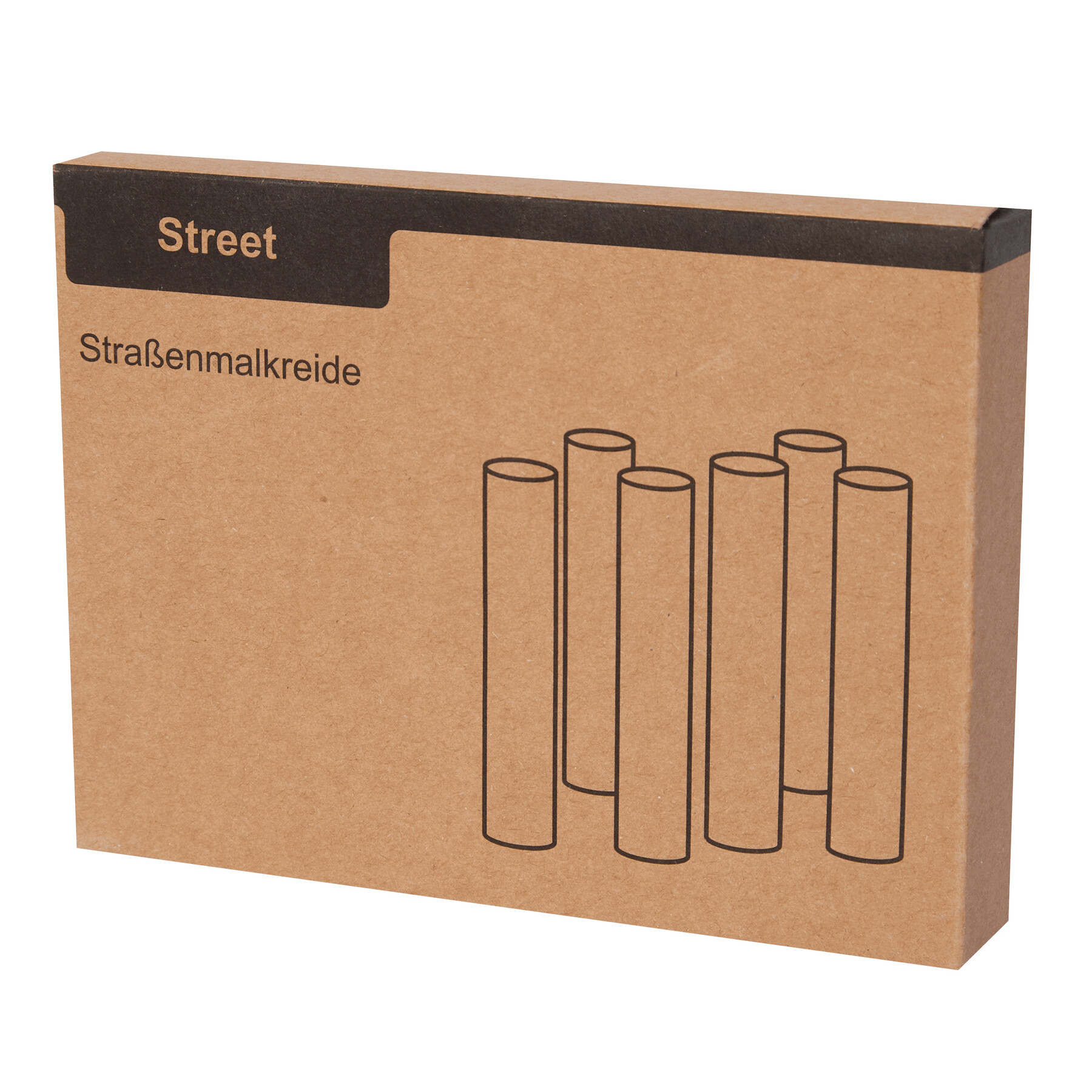 Vue 2 de STREET - Set de 6 craies