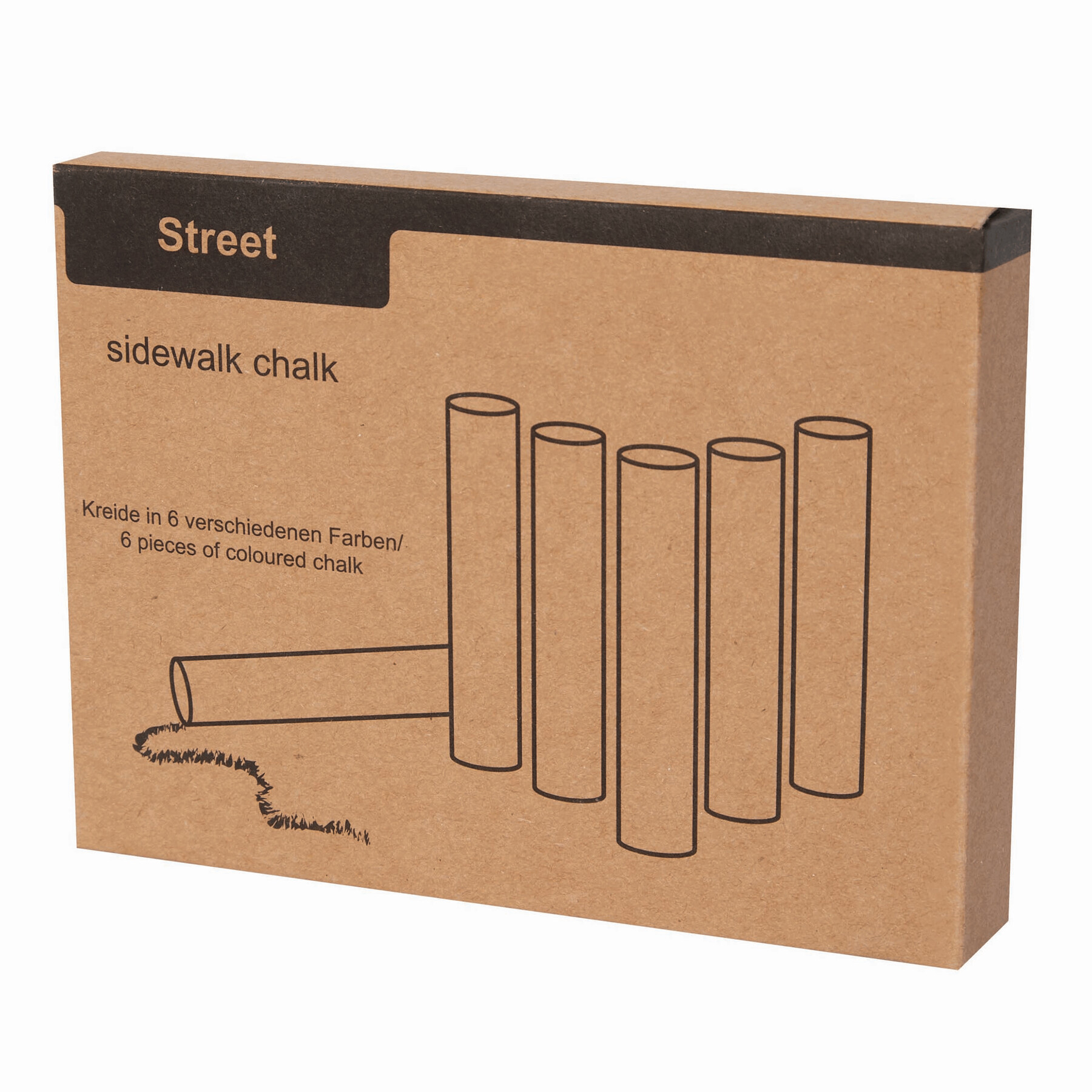 Vue 3 de STREET - Set de 6 craies