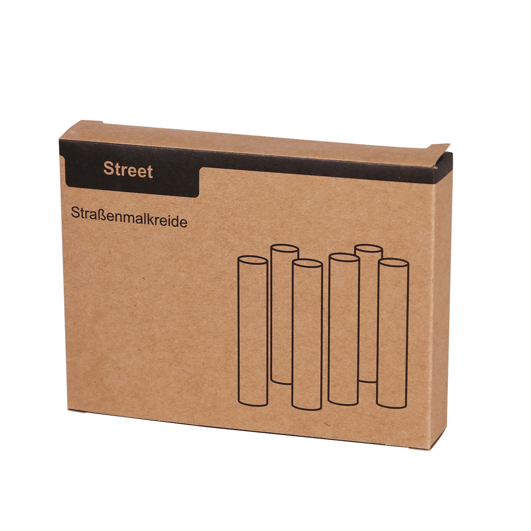 Vue 5 de STREET - Set de 6 craies