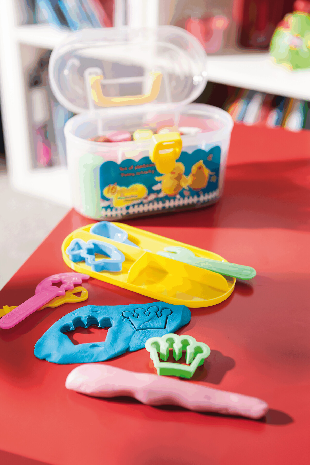 Vue 7 de FUNNY ACTIVITY - Valisette de pâte à modeler