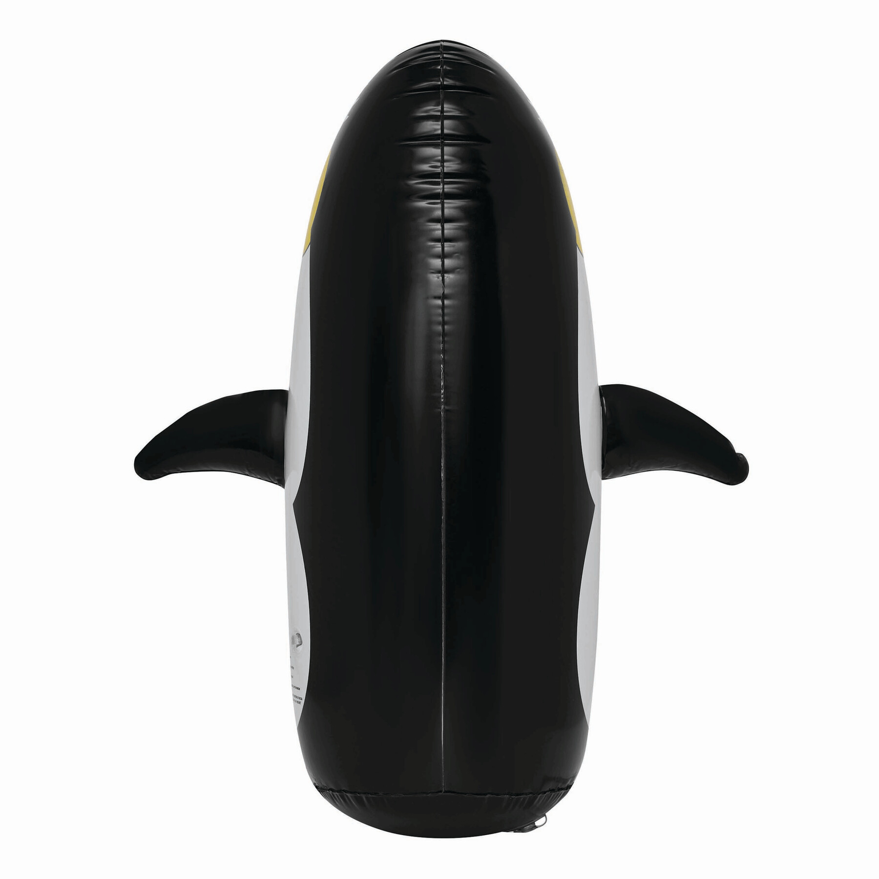 Vue 3 de STAND UP - Pingouin gonflable bancal