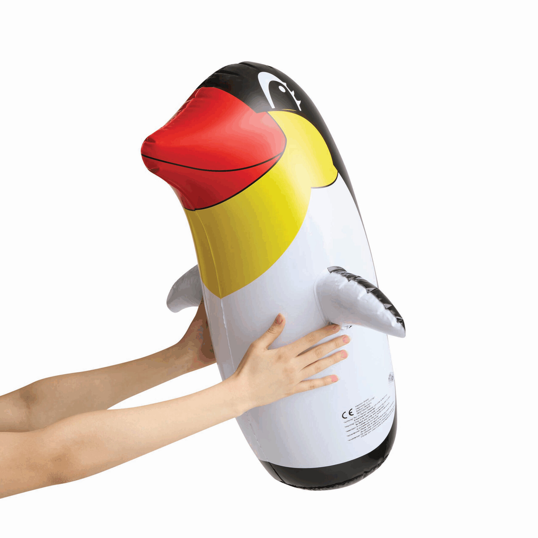 Vue 7 de STAND UP - Pingouin gonflable bancal