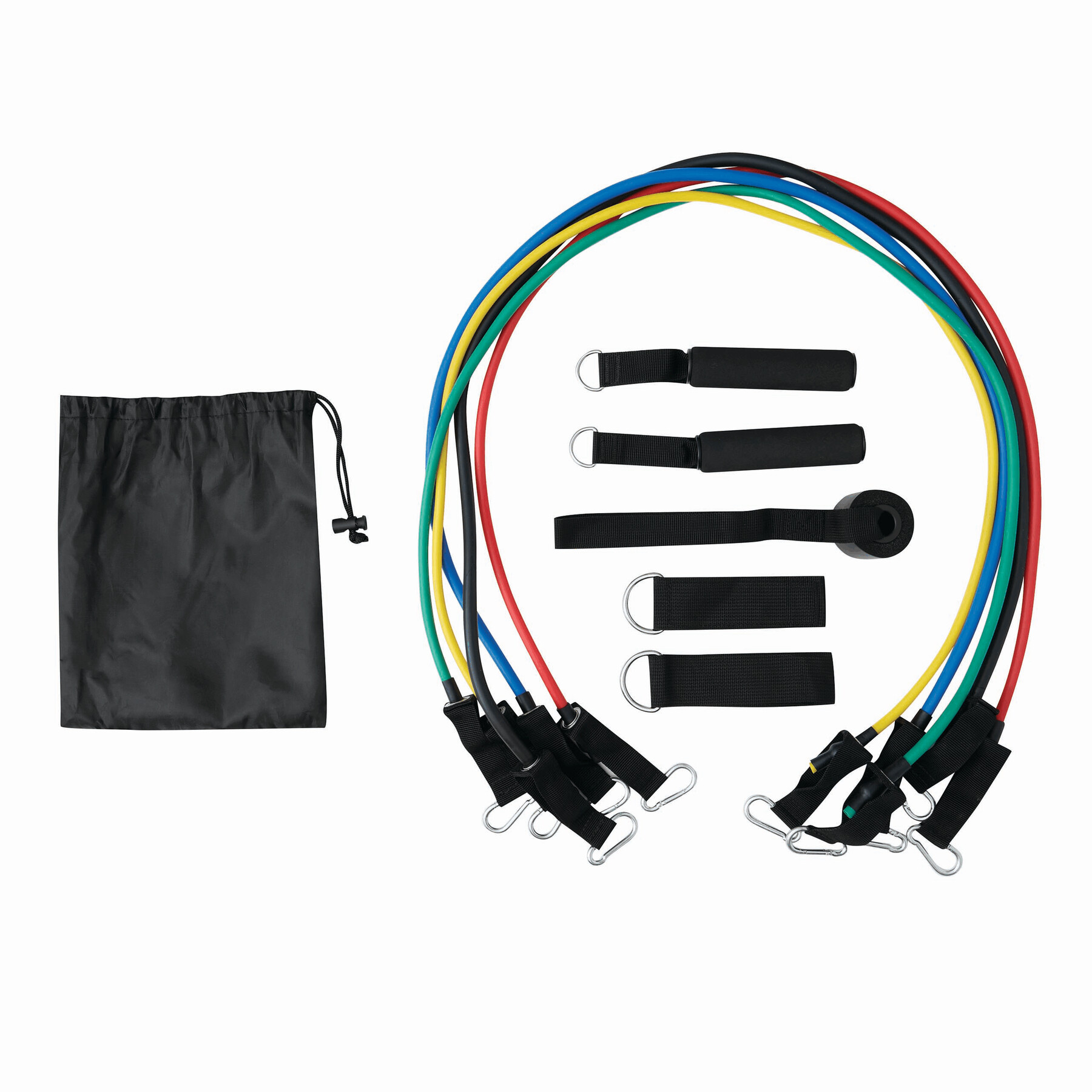 Vue 2 de FITNESS TIME - Set de bandes de fitness