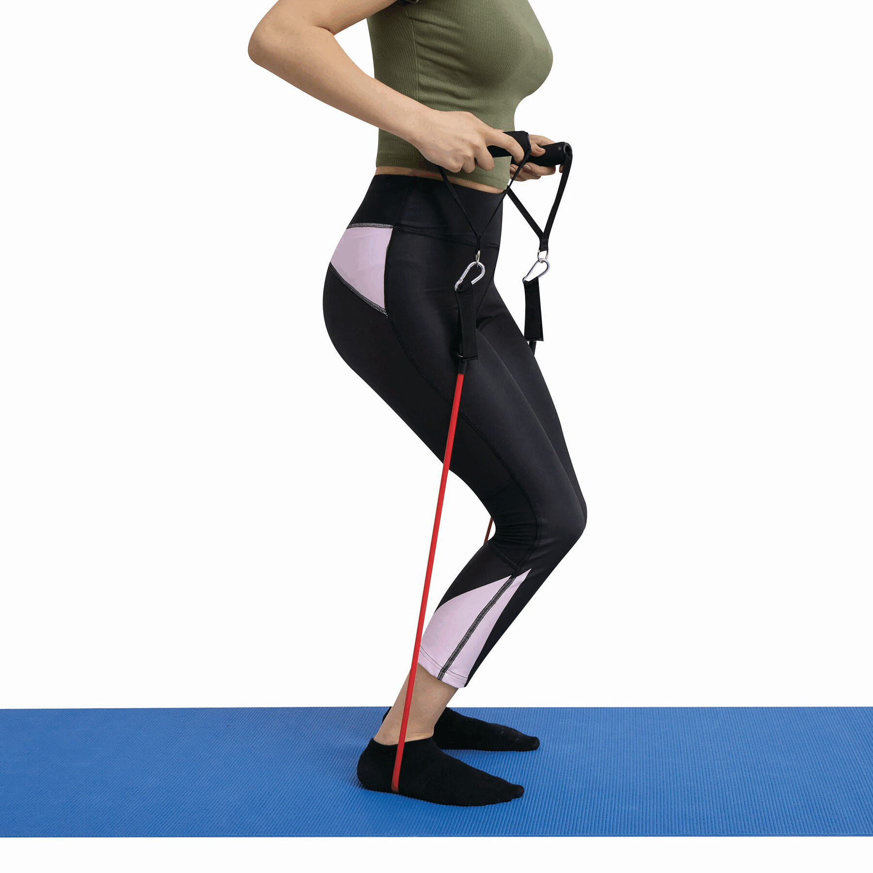 Vue 4 de FITNESS TIME - Set de bandes de fitness