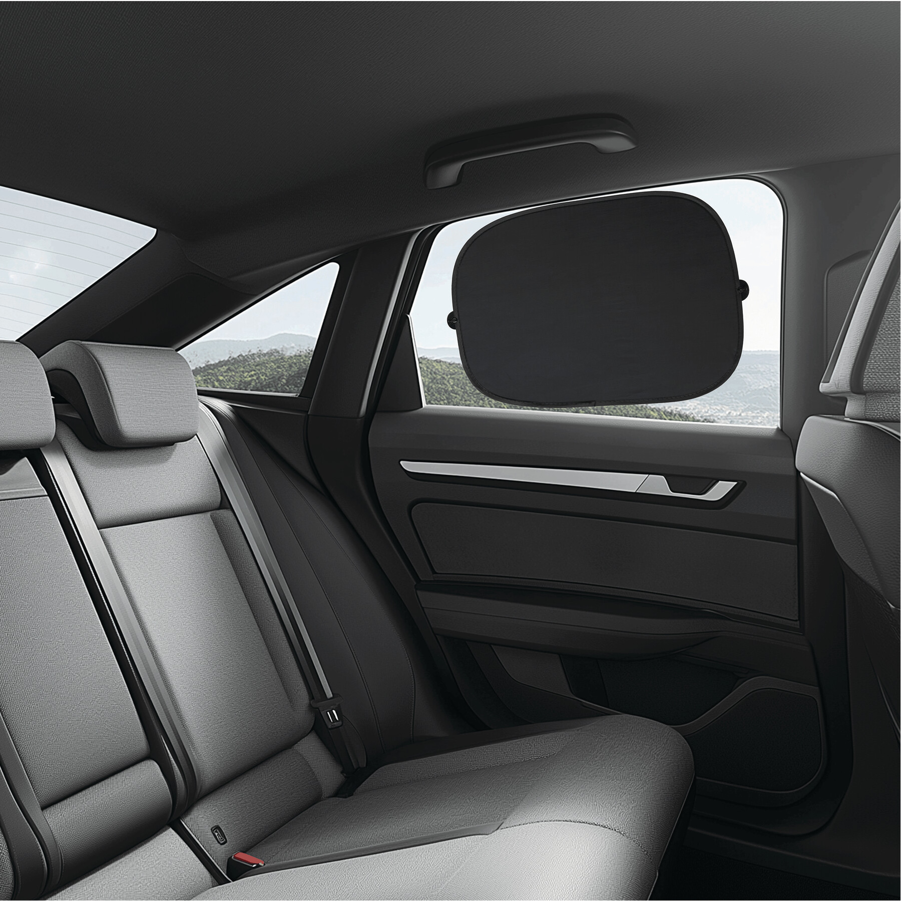Vue 4 de SUN GUARD - Kit pare soleil pour voiture