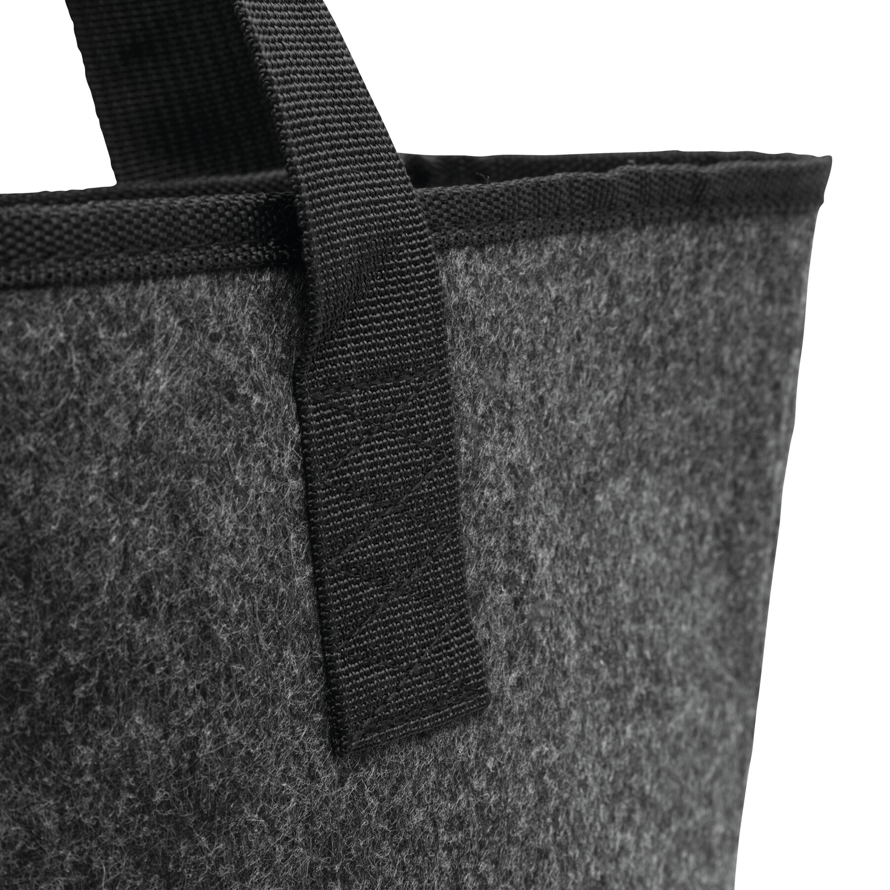 Vue 3 de KATE - Sac de shopping en feutre