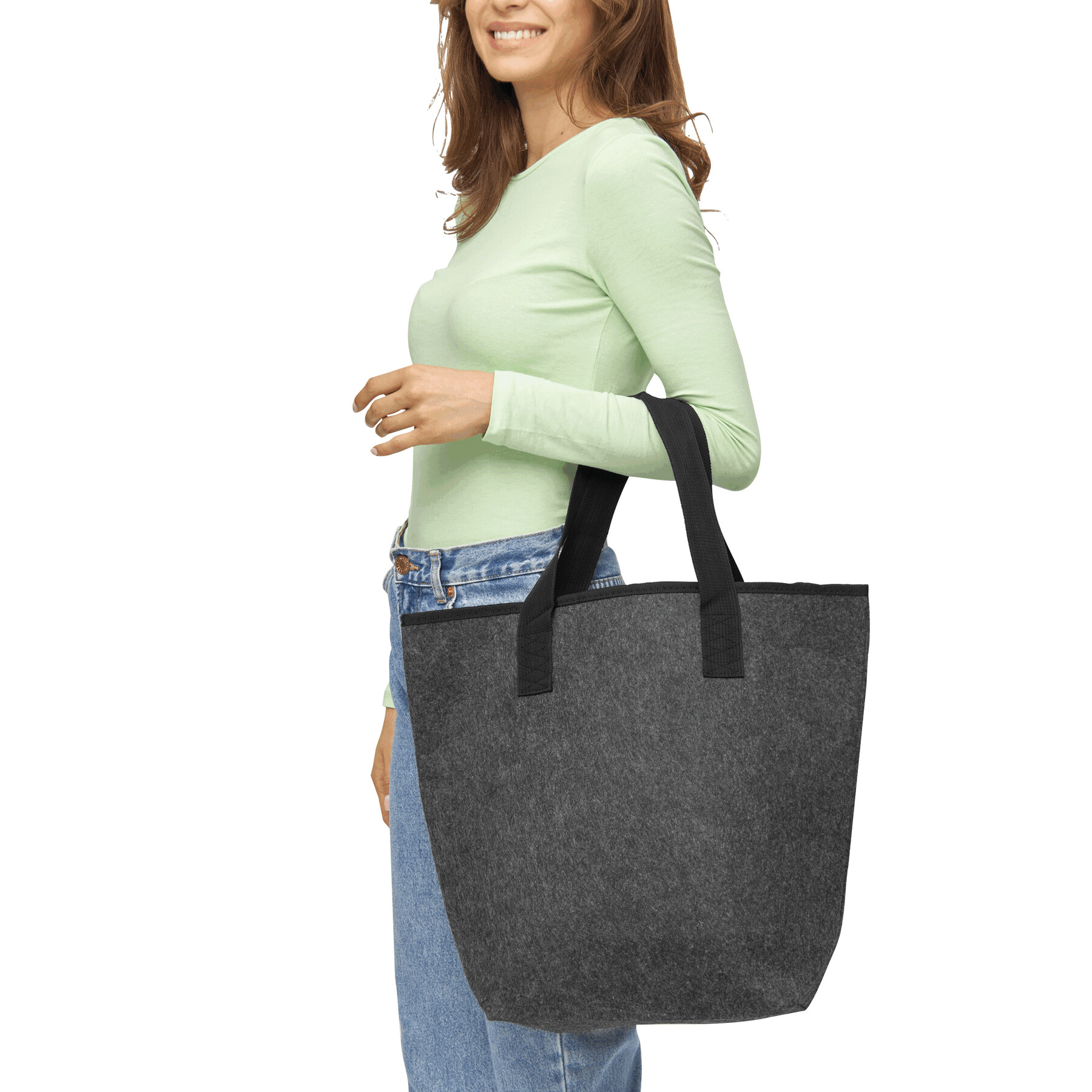 Vue 5 de KATE - Sac de shopping en feutre
