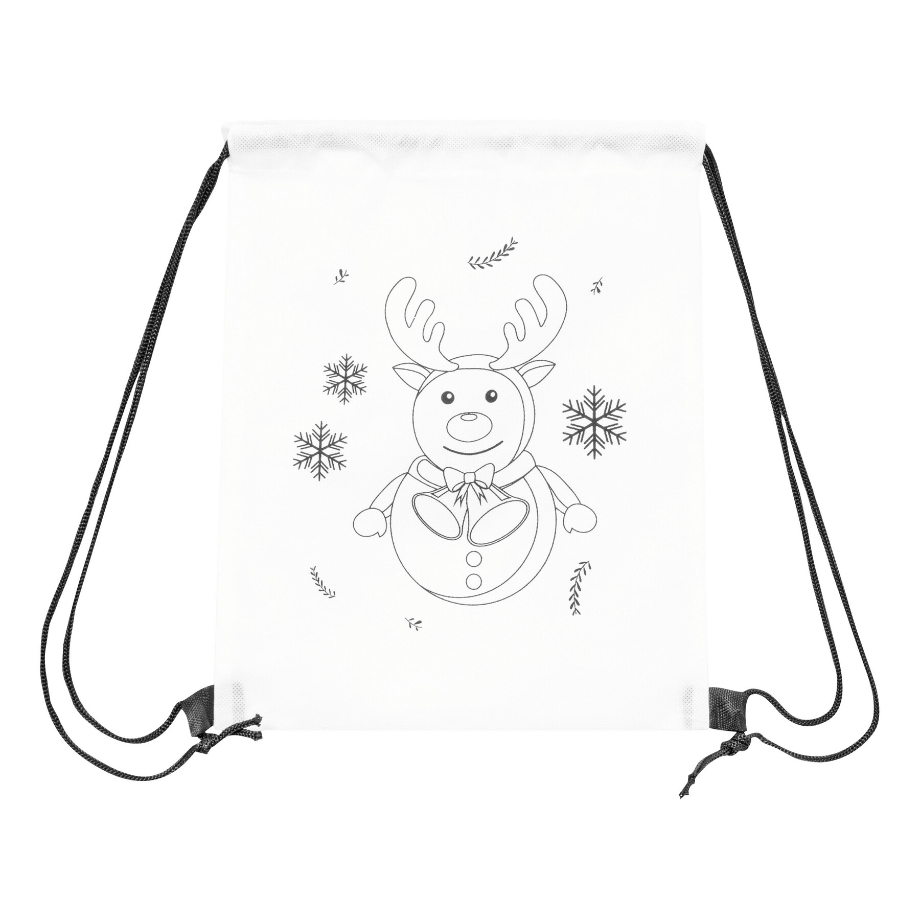 COLOURFUL ELK - Plecak do kolorowania