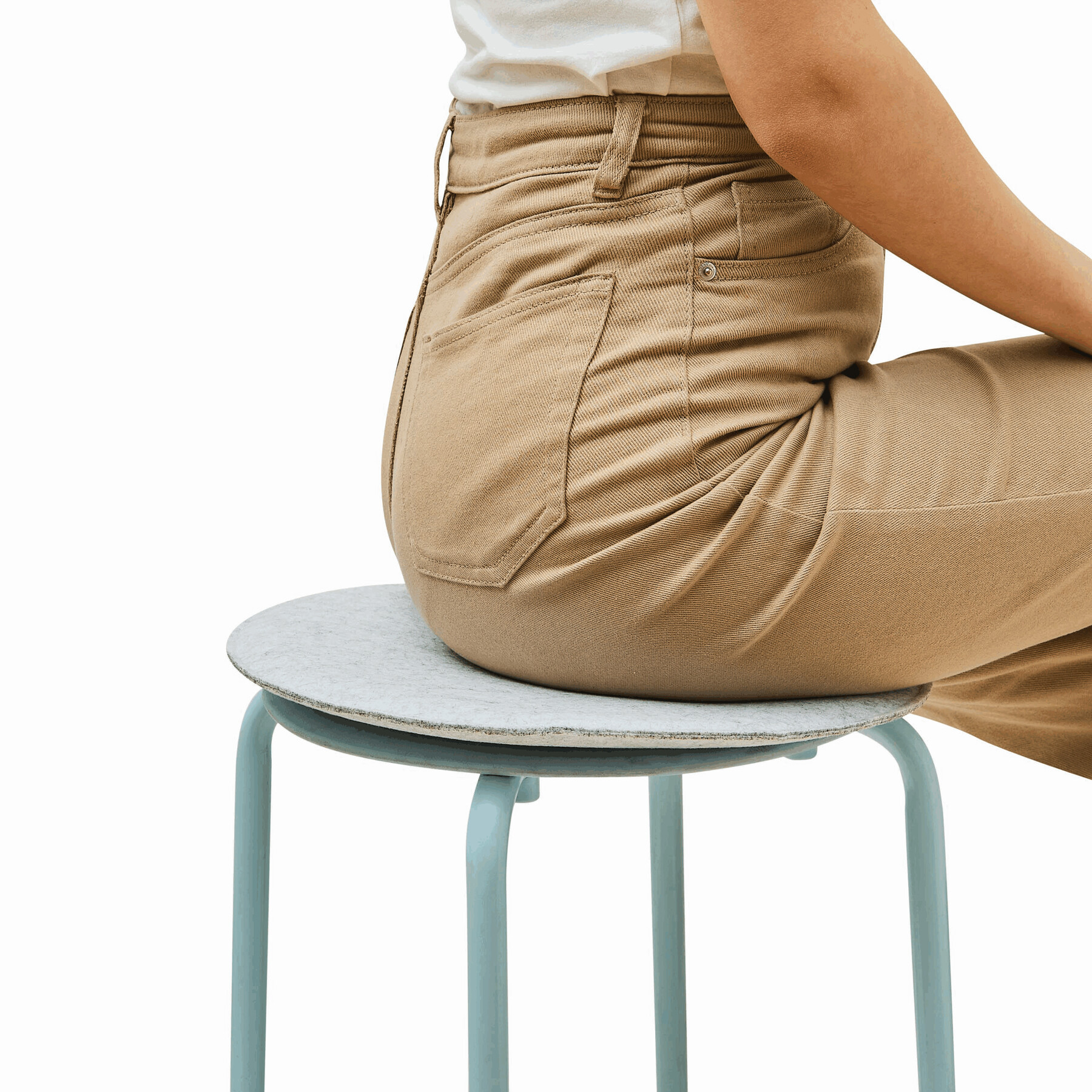 Vue 3 de SIT DOWN - Siège confortable coussin en feutre