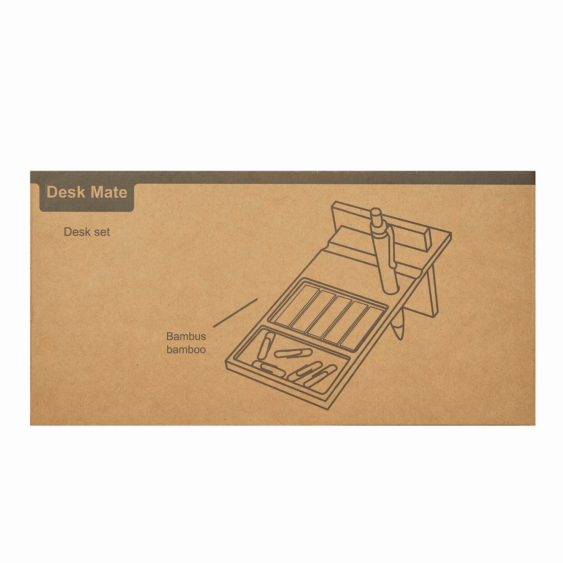 Vue 4 de DESK MATE - Set de bureau