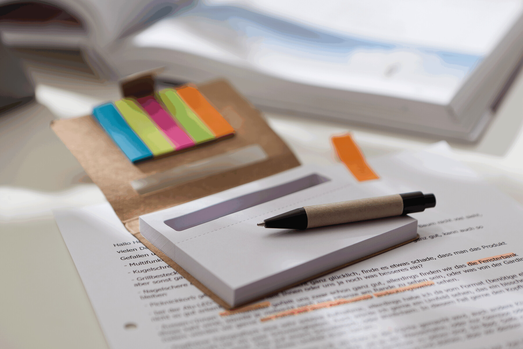 Vue 6 de MEMO - Mini bloc notes