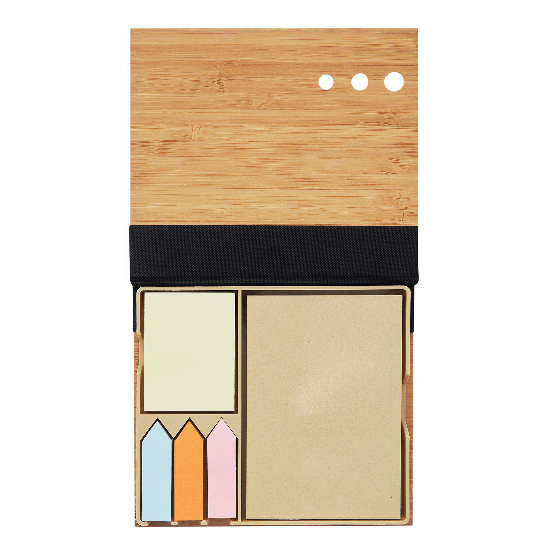 Vue 3 de BAMBOO NOTE - Boîte memo